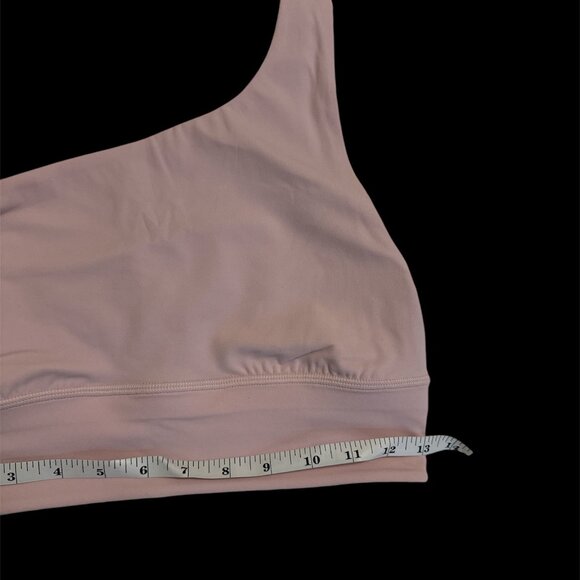 *NWT, Lululemon, Align Asymmetrical Bra, Sz 8 Cups A / B , Soft Pink - Picture 4 of 6